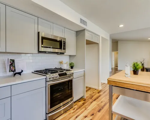 renovated kitchen